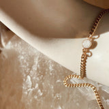 Cremation Thick Curb Chain Bracelet- 14k Gold Filled