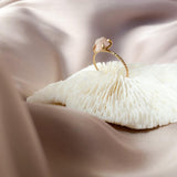 Cremation Claw Ring - 14k Gold Filled