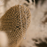 Cremation Necklace 4mm Pendant- Sterling Silver