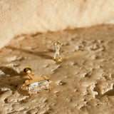 Royal Baguette Studs - 14k Gold Filled