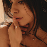 Cremation Roped Oval Ring - 14k Gold Filled
