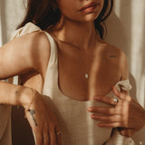 Mothers Milk Oval Necklace - 14k Gold Filled