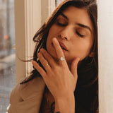 Cremation Large Oval Ring- 14k Gold Filled