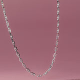 Marine Chain Necklace- Sterling Silver