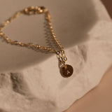 Charm Bracelet with Personalized Pendants - 14k Gold Filled