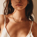 Staple Chain Necklace - 14k Gold Filled