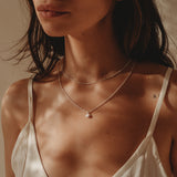 Saturn Chain Necklace - Sterling Silver