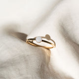 Mothers Milk Small Circle Ring - 14k Gold Filled
