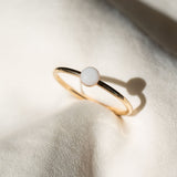 Mothers Milk Small Circle Ring - 14k Gold Filled