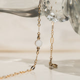 Mothers Milk Sequin Chain Bracelet- 14k Gold Filled