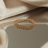 Curb Chain Ring - 14k Gold Filled