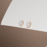 Mothers Milk Oval Stud Earrings - 14k Gold Filled