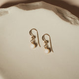 Mothers Milk Drop Fish Hook Earrings- 14k Gold Filled