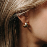 Mayan Hoops - 14K Gold Filled