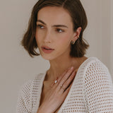 Cremation Large Oval Ring- 14k Gold Filled