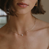 Mothers Milk Bar Chain Necklace - 14k Gold Filled