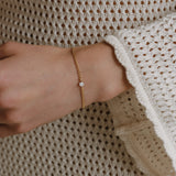 Cremation Marine Chain Bracelet- 14k Gold Filled