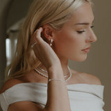 Mothers Milk Latch Hoop Earrings - Sterling Silver