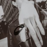 Cremation Noble Ring - Sterling Silver