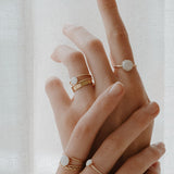 Thick Ring - 14k Gold Filled