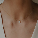Mothers Milk Cable Chain Necklace - 14K Solid Gold