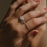Cremation Zinnia Ring