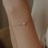 Mothers Milk Florence Chain Bracelet- 14K Solid Gold