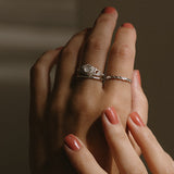 Cremation Zinnia Ring