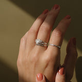 Eternity CZ Ring - Sterling Silver