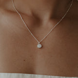 Mothers Milk Necklace 8mm pendant- Sterling Silver