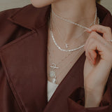 Cremation Zinnia Necklace