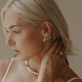 Cuban Chain Earrings- Sterling Silver