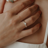 Cremation Thick Band Ring - Sterling Silver
