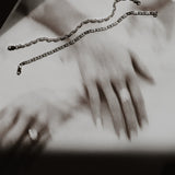 Valentino Heart Chain Bracelet - Sterling Silver