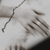 Valentino Heart Chain Bracelet - Sterling Silver