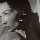 Purse Hoops - Sterling Silver