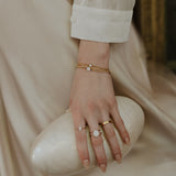 Cremation Thick Marine Chain Bracelet- 14k Gold Filled
