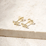 Small Bow Studs- 14k Gold Filled