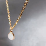 Cremation Roped Chain Necklace - 14K Solid Gold