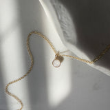 Cremation Roped Chain Necklace - 14K Solid Gold