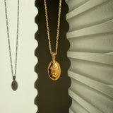 Forget-Me-Not Cremains Urn Necklace - 14k Gold Filled