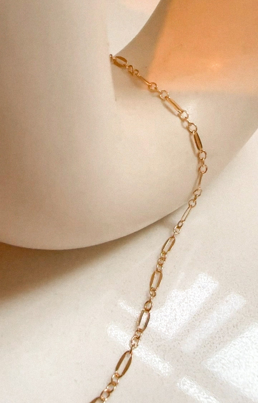 Sequin Chain Bracelet - 14K Gold Filled