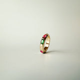 Solstice Ring- 14K Gold PVD