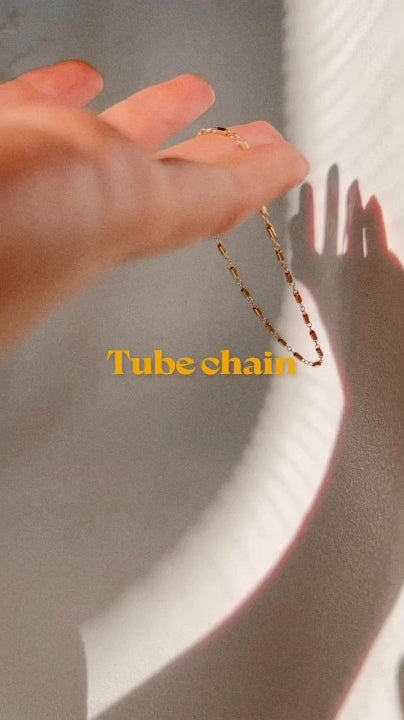Tube Chain Necklace