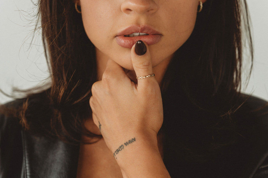 Braided Ring - 14k Gold Filled