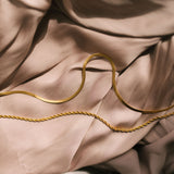 Herringbone Necklace - 14k Gold Filled