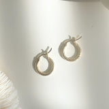 Small Twisted Hoops - 14k Gold Filled