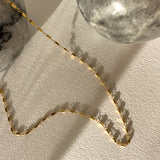 Tube Chain Necklace - 14k Gold Filled