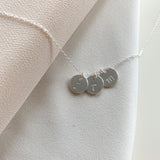 Initial Pendant Necklace - Sterling Silver