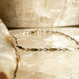 Bar Chain Bracelet - Personalized - 14K Gold Filled